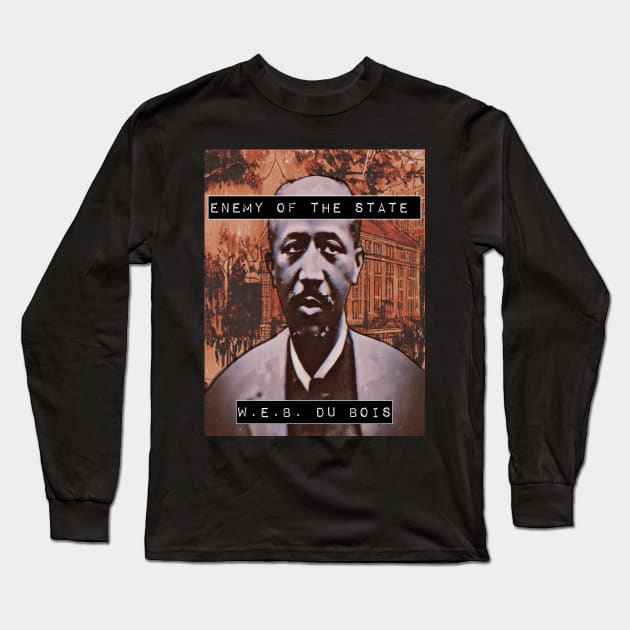 W. E. B. Du Bois Long Sleeve T-Shirt by BlackOzean